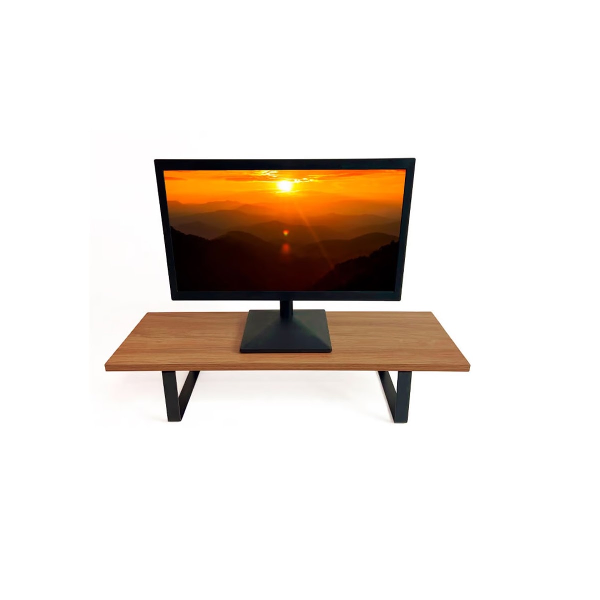 Suporte para Monitor Stand Desk Marrom - Reliza