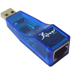Adaptador Conversor USB para RJ45 KNUP HB-T66 Azul 10/100 BT 01 UN