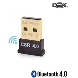 Adaptador Receptor USB Bluetooth 4.0 Dex DT-40B Dongle Mini Preto BT 1 UN