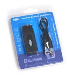Adaptador Receptor USB Bluetooth para Música DEX DT-92B c/ cabo P2 Preto CX 1 UN