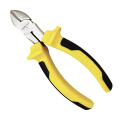 Alicate de Corte Diagonal Fertak Tools 1023 6" Aço Carbono Amarelo BT 1 UN