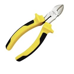 Alicate de Corte Diagonal Fertak Tools 1023 6" Aço Carbono Amarelo BT 1 UN