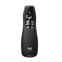 Apresentador Laser Logitech Point R400 Wireless Preto BT 1 UN