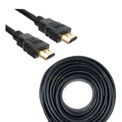 Cabo HDMI 1.4 Cable 2506 4K 19 Pinos 30Mts Preto PT 1 UN