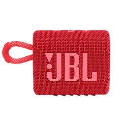 Caixa de Som Bluetooth 5.1 JBL Go3REDAM Resistente a Água 4,2W Vermelho CX 1 UN