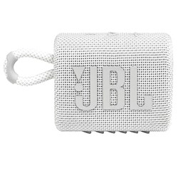 Caixa de Som Bluetooth 5.1 JBL Go3WHTAM Portátil Resistência à Água IP67 4,2W Branco CX 1 UN