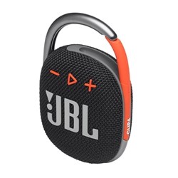 Caixa de Som Bluetooth JBL Clip4 - BLKAM a Prova d'água 5W Portátil Preto CX 1 UN