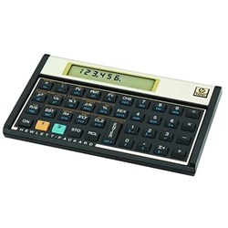 Calculadora Financeira HP 12C Gold F2230A#B17 Visor LC c/ 120 Funções Gold BT 1 UN