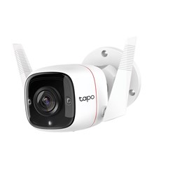 Câmera de Monitoramento Externa Tp-Link Tapo C310 Wi-Fi Áudio Bidirecional Branco CX 1 UN