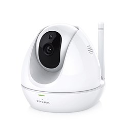 Câmera de Monitoramento Tp-Link Nc450 Wi-Fi HD Visão Noturna e Sensor de Movimento Giratótoria Branco CX 1 UN