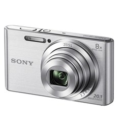 Câmera Digital Sony Cyber Shot DSC-W830 - 20.1, 720p, 8x Prata CX 1 UN