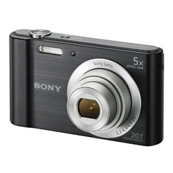 Camera Digital Sony Cyber Shot W800 20.1MP 5x Zoom Óptico HD Preto CX 1 UN