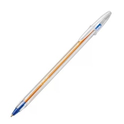 Caneta Esferográfica Bic Fina 0,8mm Precisão Azul CX 100 UN