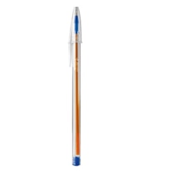 Caneta Esferográfica Bic Fina 0,8mm Precisão Azul CX 100 UN