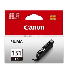 Cartucho de Tinta Canon CLI 151BK - 6528B001AA Preto Original 7ml CX 1 UN