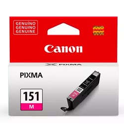 Cartucho de Tinta Canon CLI 151M - 6530B001AA Magenta Original 7ml CX 1 UN