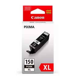 Cartucho de Tinta Canon PGI-150BK XL - 6435B001AA Preto Original 22ml Alto Rendimento CX 1 UN