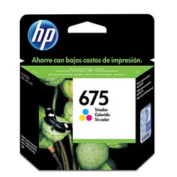 Cartucho de Tinta HP 675 Color CN691AL Origjnal 9ml CX 1 UN