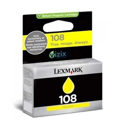 Cartucho de Tinta Lexmark 108A - 14N0342 Amarelo 4,4ml Original CX 1 UN
