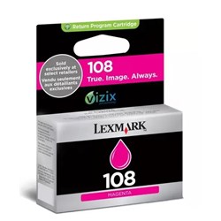 Cartucho de Tinta Lexmark 108M - 14N0337 Magenta 4,4ml Original CX 1 UN