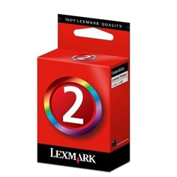 Cartucho de Tinta Lexmark 2 - 18C0190 Colorido 8,5ml Original CX 1 UN