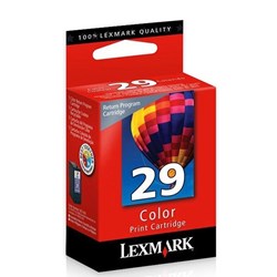 Cartucho de Tinta Lexmark 29 18C1429 Color 7ml Original CX 1 UN
