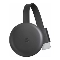 Chromecast 3 Google GA00439-JP FullHD HDMI/USB Android Mac Preto CX 1 UN