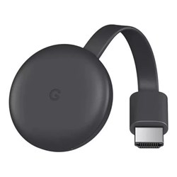 Chromecast 3 Google GA00439-JP FullHD HDMI/USB Android Mac Preto CX 1 UN