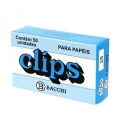 Clips N.3/0 Bacchi Galvanizado CX 50 UN