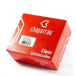 Clips N.4/0 Chaparrau Galvanizado 500g CX 420 UN