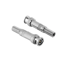 Conector BNC Mola G2 CFTV Intelbras Conex1000 - 4850024 Macho Metal UN 1 UN