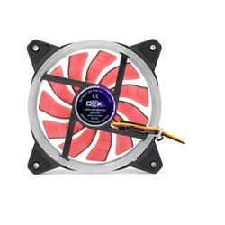 Cooler Fan para Gabinete Dex DX-12D 120mm 12V LED Vermelho CX 1 UN