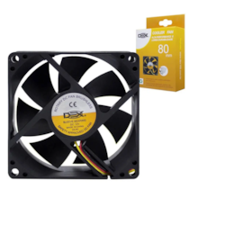 Cooler Fan para Gabinete Dex DX-8C preto 80mm 12v CX 1 UN