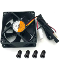 Cooler Fan para Gabinete Dex DX-8C preto 80mm 12v CX 1 UN