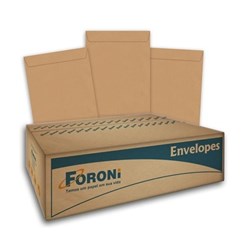 Envelope Foroni 18.9750-0 Kraft 162x229mm 80G Médio CX 100 UN