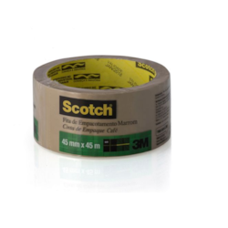 Fita Adesiva 3M Scotch 5802 Marrom 45x45m UN 1 UN