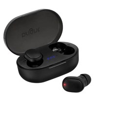 Fone de Ouvido com Microf Bluetooth 5.0 Bright Max Sound FN589 Estério Auricular Cinza CX 1 UN