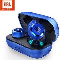 Fone de Ouvido com Microf Bluetooth JBL T280 JBLT280TWSPLUSBLUCN Preto Azul BT 1 UN