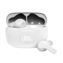 Fone de Ouvido com Microf Bluetooth JBL Wave 200 Intra-Auricular Branco CX 1 UN