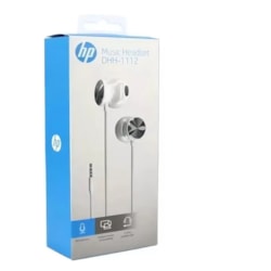 Fone de Ouvido com Microf HP DHH-1112 - 8CA69AQA Intra Auricular Plug P3 Branco CX 1 UN