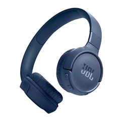 Fone de Ouvido com Microf sem Fio Bluetooth 5.3 JBL Tune 520BTBBLAUM Pure Bass Azul CX 1 UN