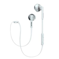 Fone de Ouvido com Microf sem Fio Bluetooth Philips SHB 5250WT Intra Auricular Branco BT 1 UN