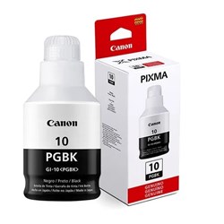 Garrafa de Tinta Canon GI-10PGBK - 3382C001AB Preto 170ml Original CX 1 UN