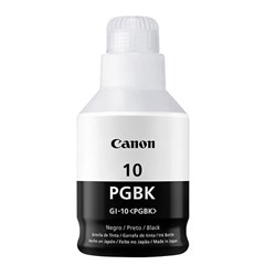 Garrafa de Tinta Canon GI-10PGBK - 3382C001AB Preto 170ml Original CX 1 UN