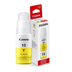 Garrafa de Tinta Canon GI-10Y - 3393C001AB Amarelo 70ml Original CX 1 UN