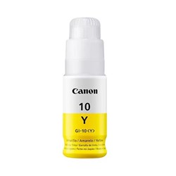 Garrafa de Tinta Canon GI-10Y - 3393C001AB Amarelo 70ml Original CX 1 UN
