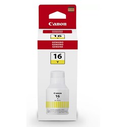 Garrafa de Tinta Canon GI-16Y - 4420C001AA Amarelo 135ml Original CX 1 UN