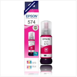 Garrafa de Tinta Epson T574320-AL Magenta 70ml Original CX 1 UN