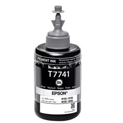 Garrafa de Tinta Epson T774120 Preto 140ml Original CX 1 UN