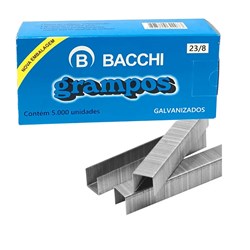 Grampo 106/8 Bacchi Galvanizado CX 3000 UN